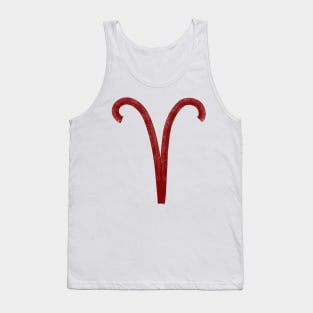 Red Aries Tank Top